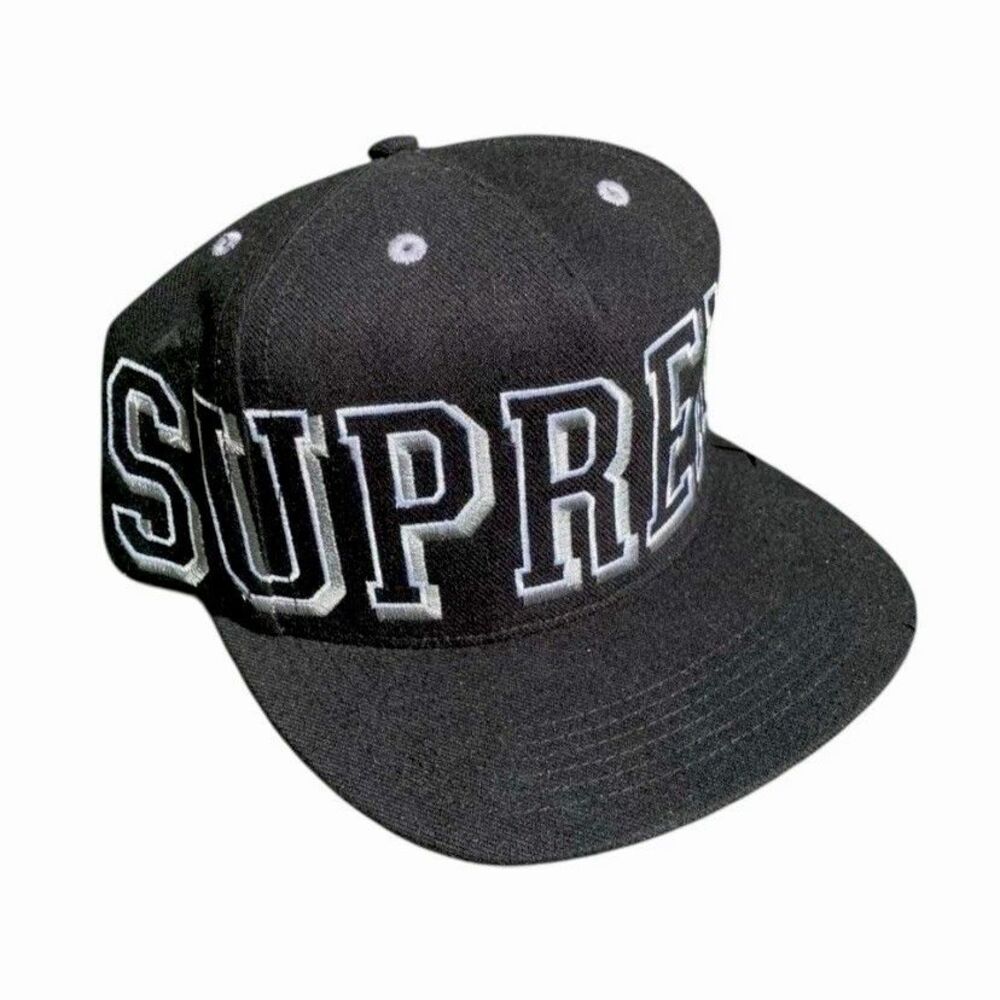 FW13 Supreme Banner Hat Snapback Cap Black A$AP Rocky Fashion Killa W/ Tags